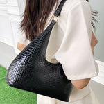 PU Leather Stone Texture Shoulder Bag - All Mine Now Clothing