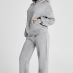 Dropped Shoulder Long Sleeve Hoodie and Pants Active Set - All Mine Now Clothing