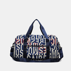 Oxford Cloth Printed Travel Bag - All Mine Now Clothing