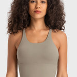 Millennia Crisscross Back Ladder Detail Sports Bra - All Mine Now Clothing