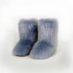 Thermal Fuzzy Platform Boots - All Mine Now Clothing