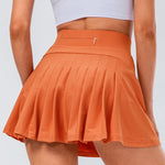 High Waist Pleated Active Skirt - All Mine Now Clothing