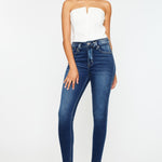 Kancan Full Size High Rise Ankle Skinny Jeans Trendsi