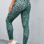 Leopard Print Wide Waistband Leggings - All Mine Now Clothing