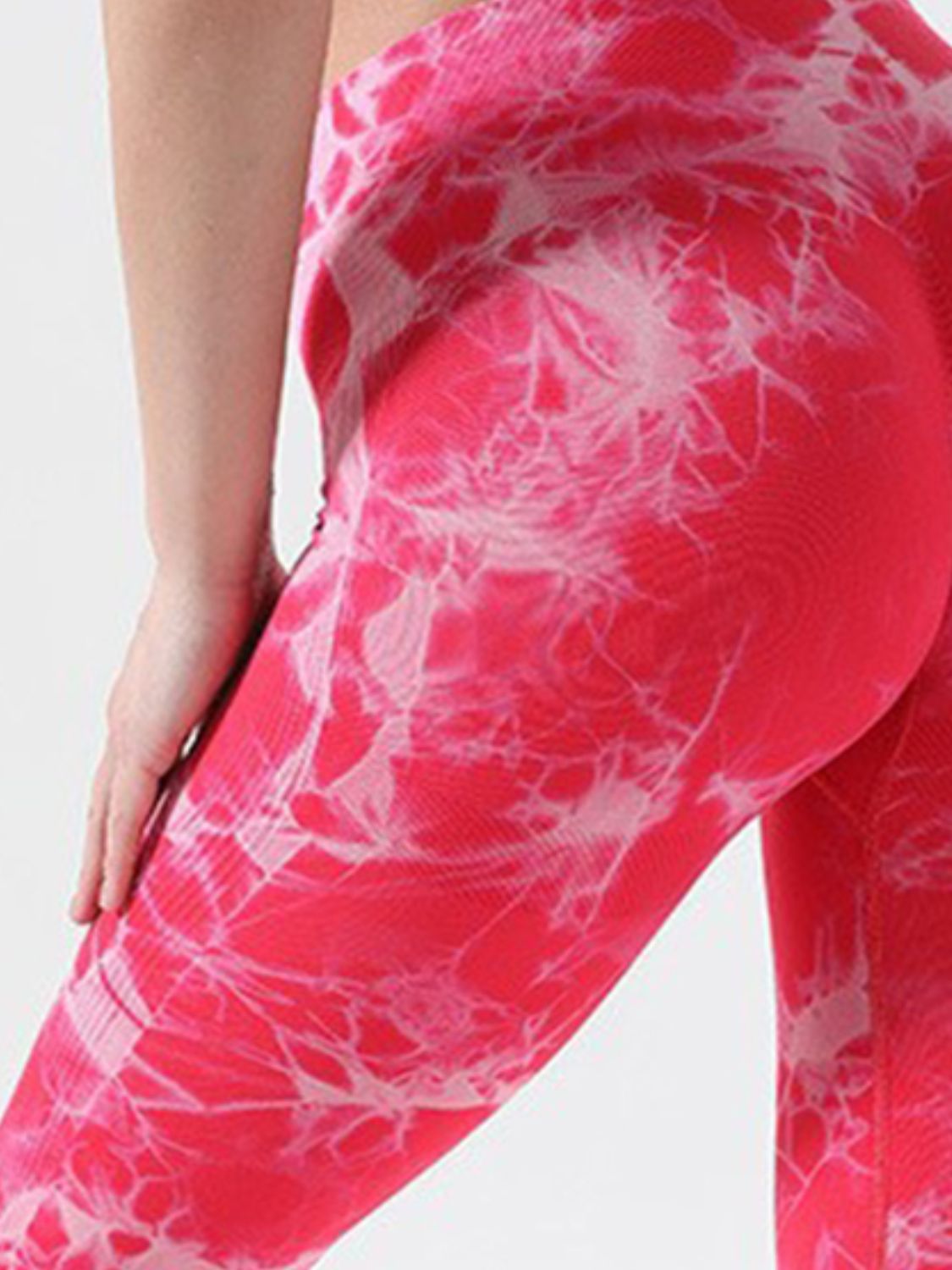 Tie-Dye High Waist Active Leggings - All Mine Now Clothing