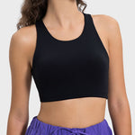 Millennia Cutout Round Neck Active Tank - All Mine Now Clothing