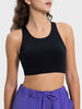 Millennia Cutout Round Neck Active Tank - All Mine Now Clothing