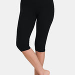 Zenana Full Size High Waist Capris - All Mine Now Clothing