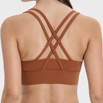 Millennia Crisscross Scoop Neck Active Tank - All Mine Now Clothing