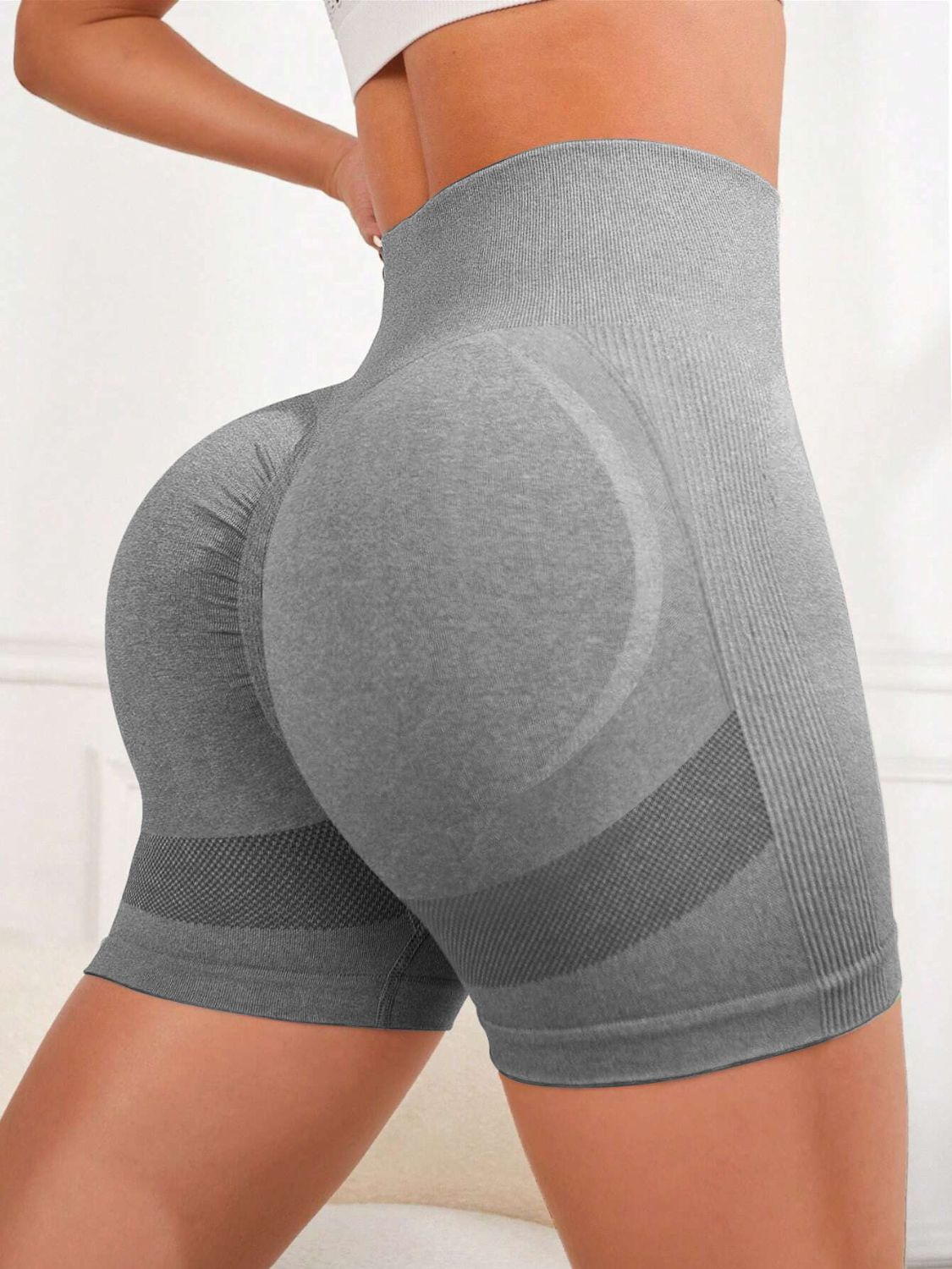 High Waist Active Shorts - All Mine Now Clothing