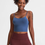 Millennia Feel Like Skin Scoop Neck Sports Cami - All Mine Now Clothing