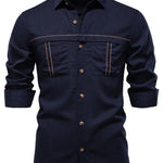 Men's Stylish Button Down Shirt - Classic Comfort