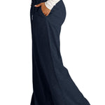 Drawstring Elastic Waist Wide Leg Pants - All Mine Now Clothing