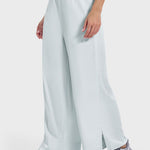 Millennia Slit Wide Leg Active Pants - All Mine Now Clothing