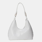 PU Leather Stone Texture Shoulder Bag - All Mine Now Clothing