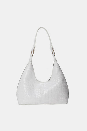 PU Leather Stone Texture Shoulder Bag - All Mine Now Clothing