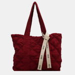 Quilted Nylon Large Tote Bag - All Mine Now Clothing