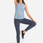 Millennia High Waist Ankle-Length Yoga Leggings - All Mine Now Clothing