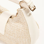 Fame Straw Braid Hobo Bag - All Mine Now Clothing