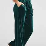 Drawstring Waist Wide Leg Active Pants - All Mine Now Clothing