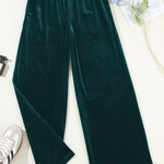 Drawstring Waist Wide Leg Active Pants - All Mine Now Clothing