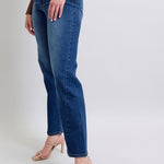 Judy Blue Full Size Side Seam Detail Straight Jeans with Pockets - All Mine Now Clothing