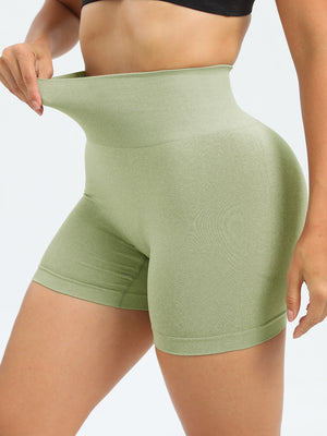 High Waist Active Shorts - All Mine Now Clothing