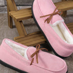 Bow Round Toe Flat Slip-Ons