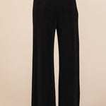 Mittoshop Elastic Waist Pants with Side Pockets Trendsi