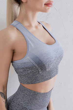 Gradient Racerback Sports Bra - All Mine Now Clothing