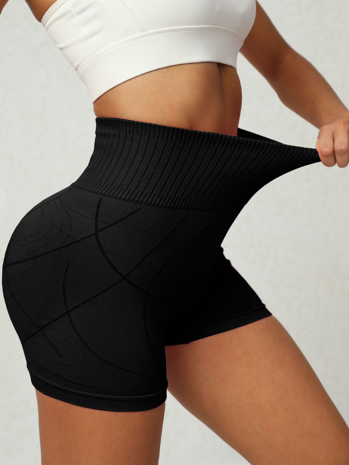 High Waist Active Shorts - All Mine Now Clothing