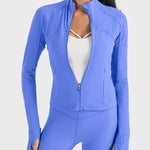 Millennia Zip-Up Long Sleeve Sports Jacket - All Mine Now Clothing