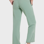 Millennia Pocketed High Waist Active Pants - All Mine Now Clothing