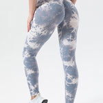 Tie-Dye High Waist Active Leggings - All Mine Now Clothing