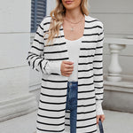 Open Front Long Sleeve Cardigan - All Mine Now Clothing