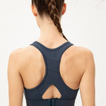 Scoop Neck Long Sports Bra - All Mine Now Clothing