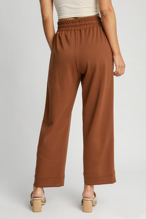 Umgee Full Size Drawstring Wide Leg Pants with Pockets - All Mine Now Clothing