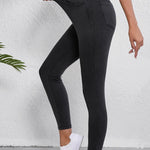 High Waist Jeans with Pockets - All Mine Now Clothing