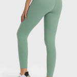 Millennia High Waist Ankle-Length Yoga Leggings - All Mine Now Clothing