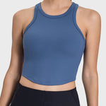 Millennia Round Neck Racerback Active Tank - All Mine Now Clothing