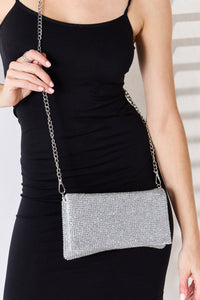 Forever Link Rhinestone Crossbody Bag - All Mine Now Clothing