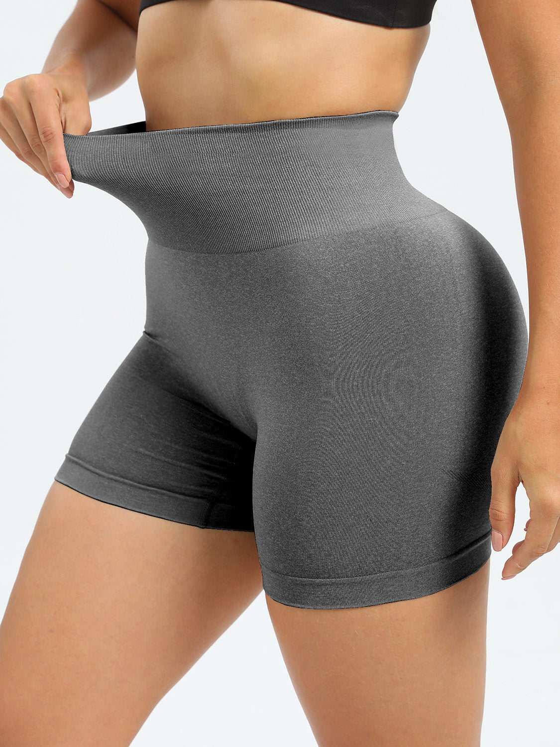 High Waist Active Shorts - All Mine Now Clothing