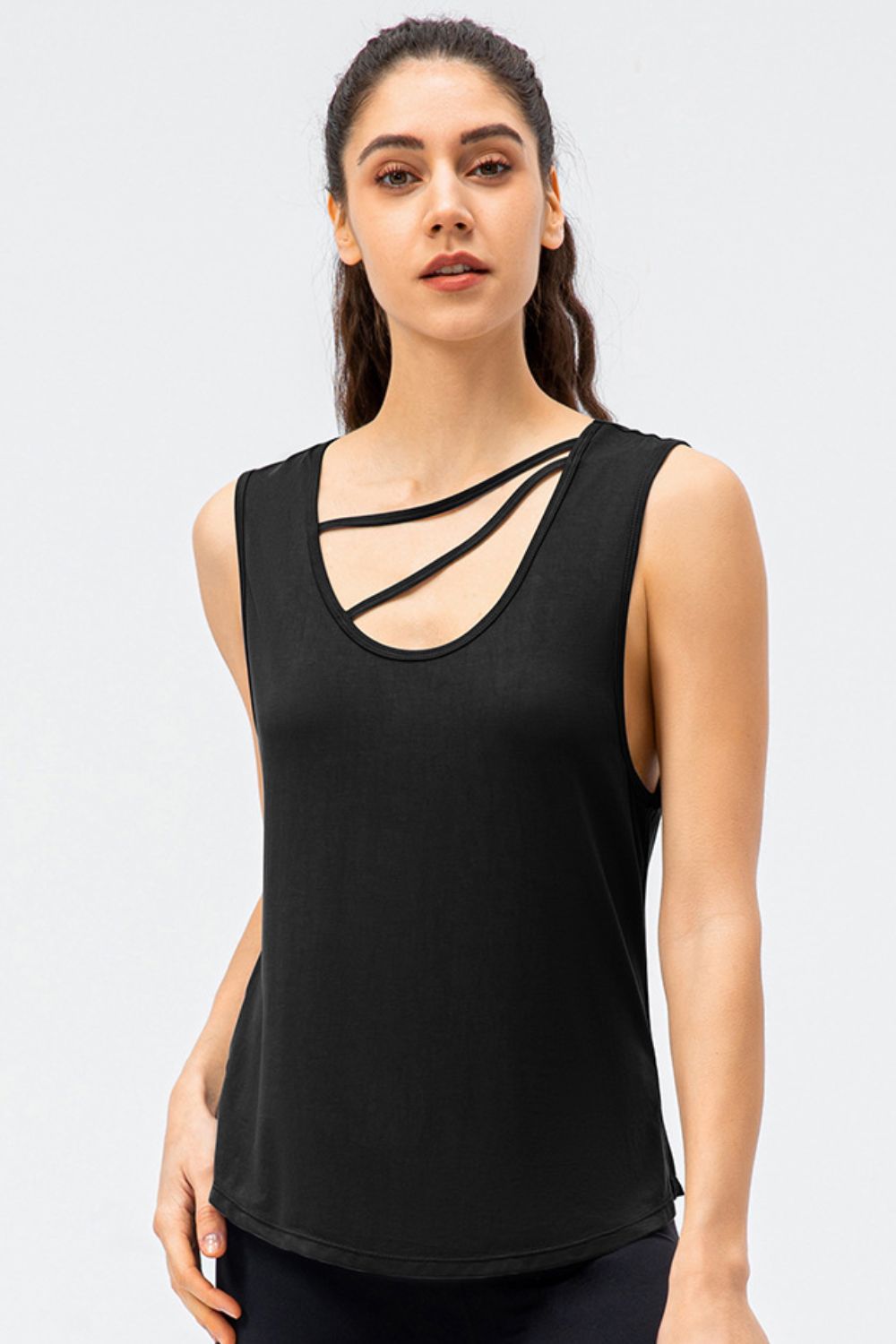 Cutout Reversible Active Tank - All Mine Now Clothing