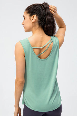 Cutout Reversible Active Tank - All Mine Now Clothing