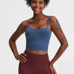 Millennia Feel Like Skin Scoop Neck Sports Cami - All Mine Now Clothing