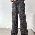 Tied Striped Wide Leg Pants - All Mine Now Clothing