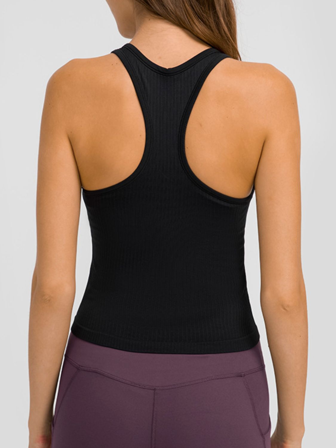 Millennia Round Neck Racerback Active Tank - All Mine Now Clothing