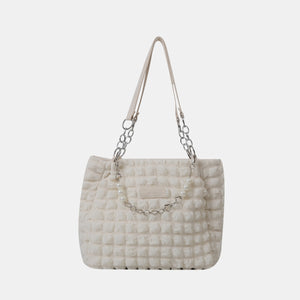 Bubble Textured Tote Bag - All Mine Now Clothing