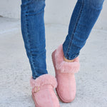 Forever Link Furry Chunky Thermal Ankle Boots - All Mine Now Clothing