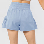 Elastic Waist Pocketed Active Shorts - All Mine Now Clothing